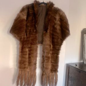 Vintage mink stole